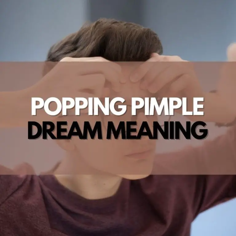 Popping Pimple Dream Meaning (Answered) Symbol Genie