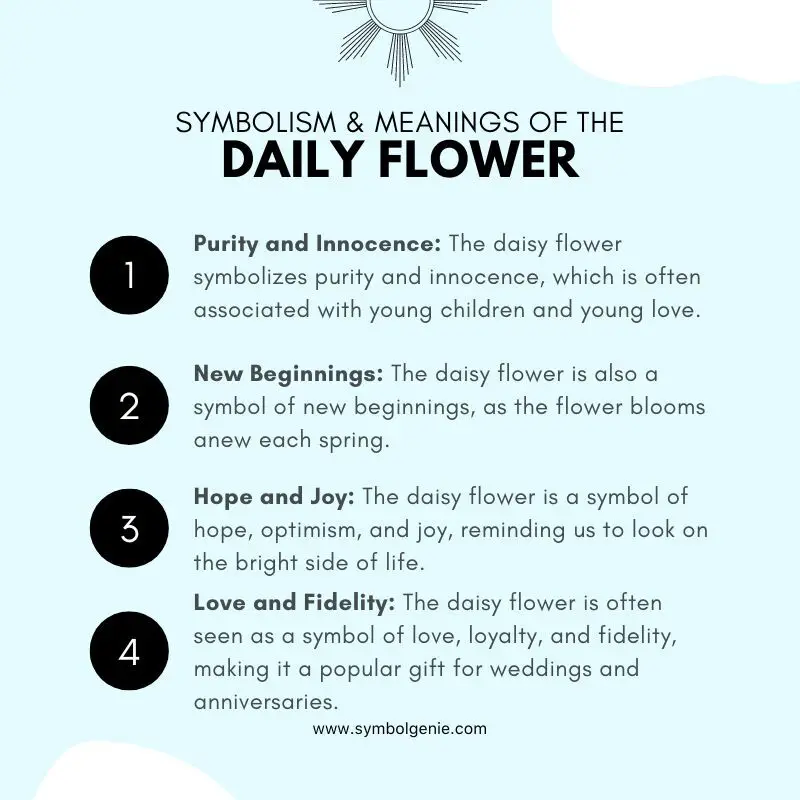 daisy flower symbolism