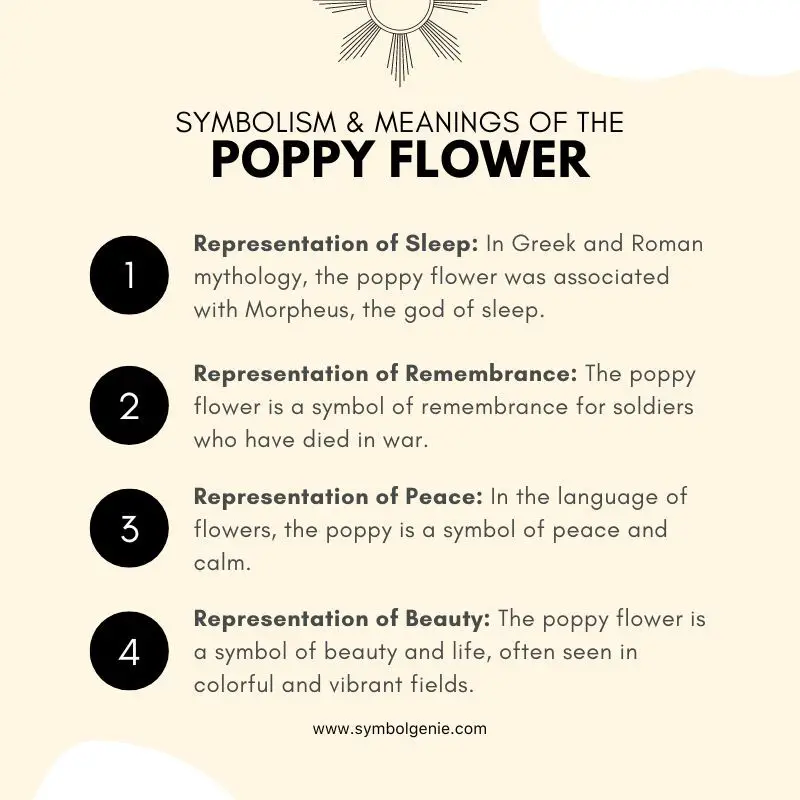 poppy flower symbolism