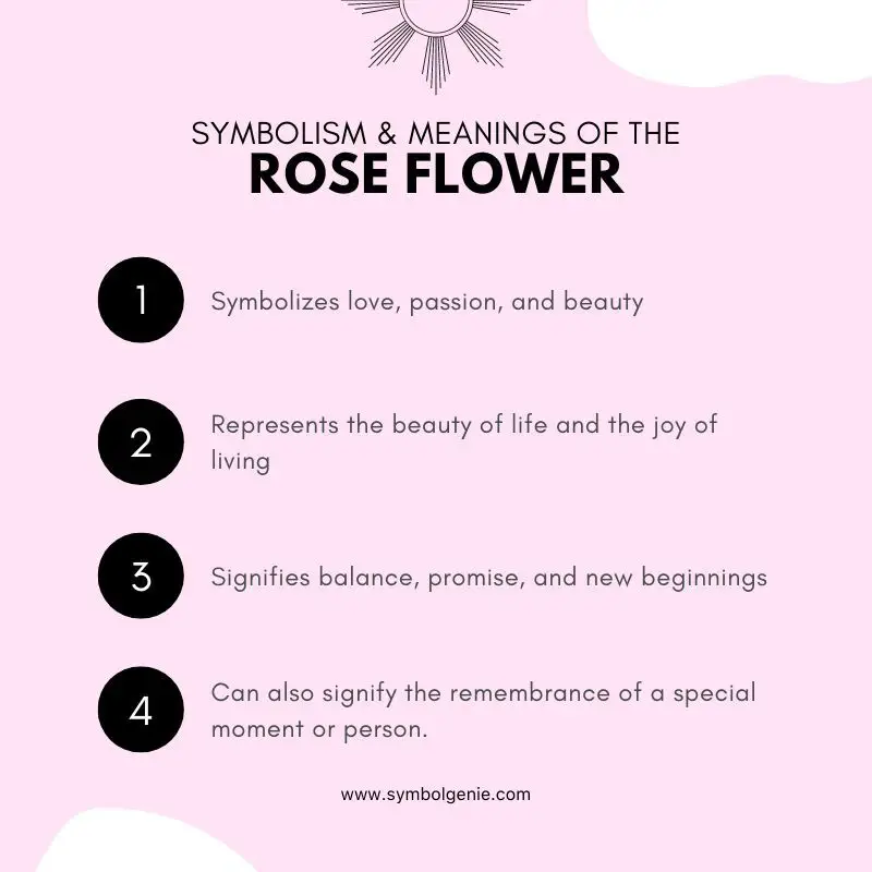 rose flower symbolism