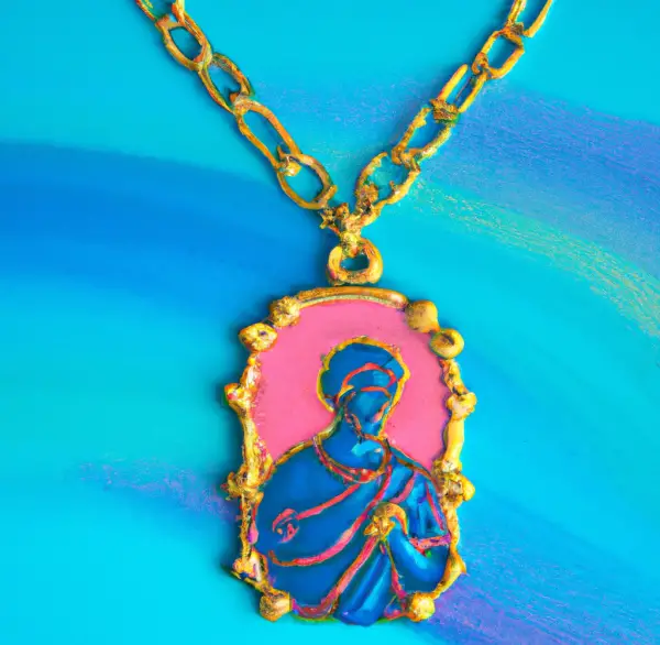 st.christopher necklace