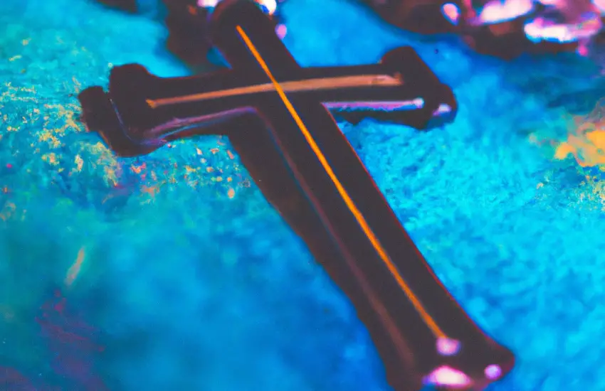 black cross necklace meaning