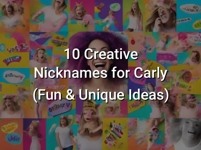 10 Creative Nicknames for Carly (Fun & Unique Ideas)