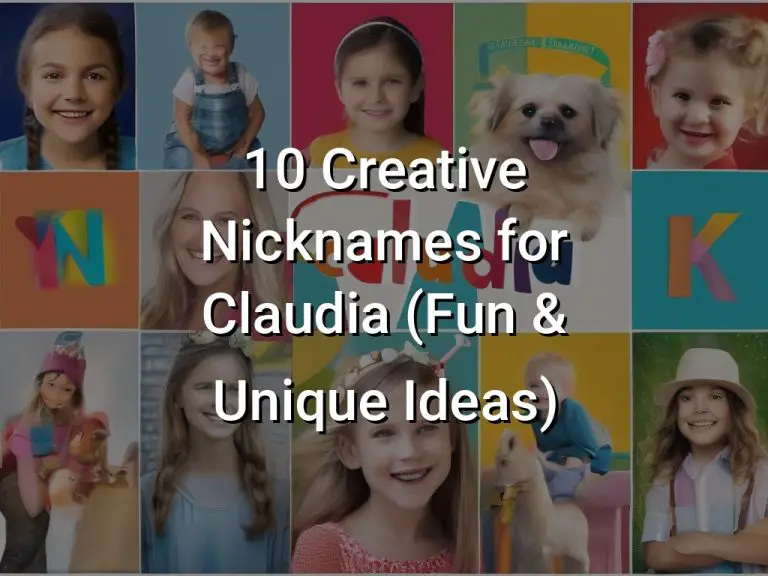 10 Creative Nicknames for Claudia (Fun & Unique Ideas)