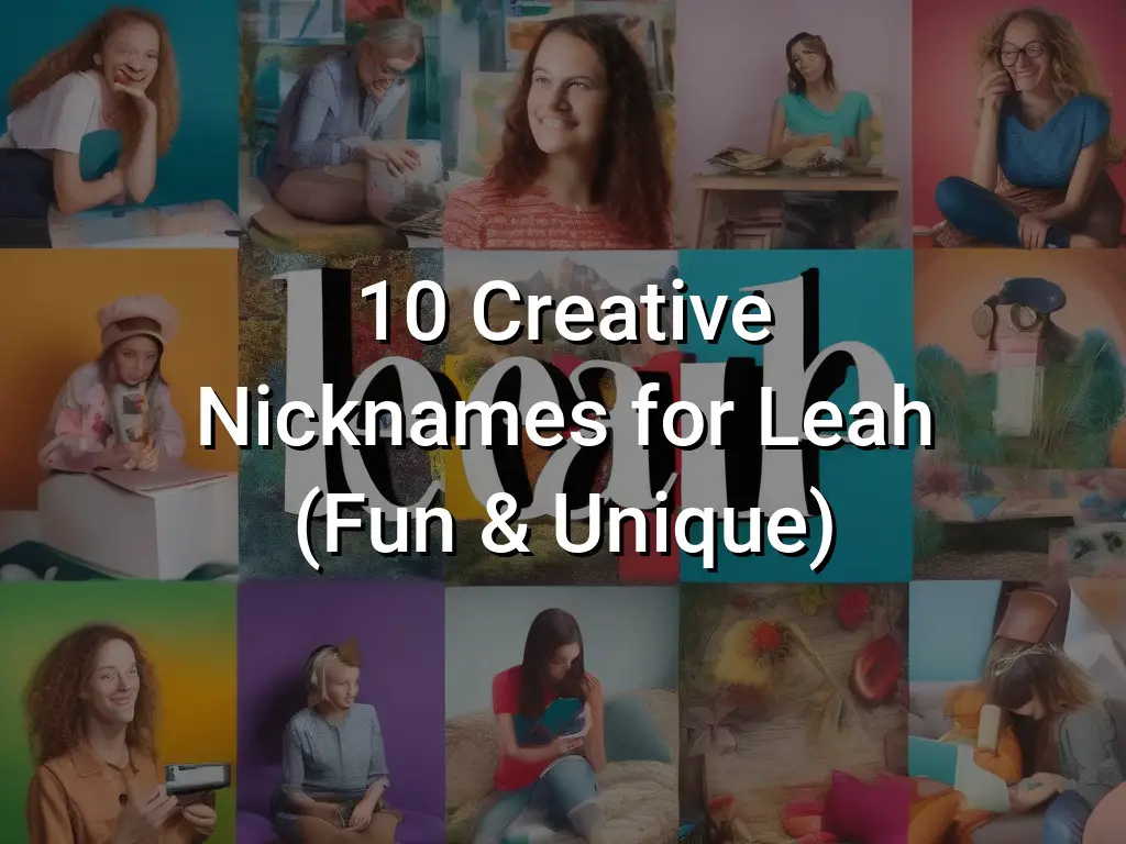 10-creative-nicknames-for-leah-fun-unique-symbol-genie