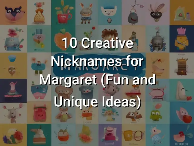 10 Creative Nicknames for Margaret (Fun and Unique Ideas) Symbol Genie