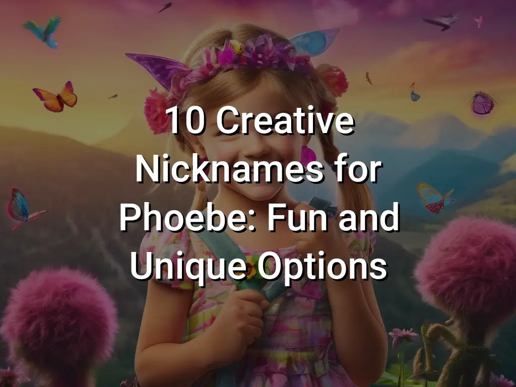 10-creative-nicknames-for-phoebe-fun-and-unique-options-symbol-genie