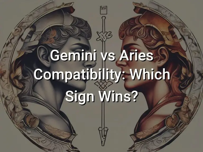 Gemini vs Aries Compatibility: Which Sign Wins?