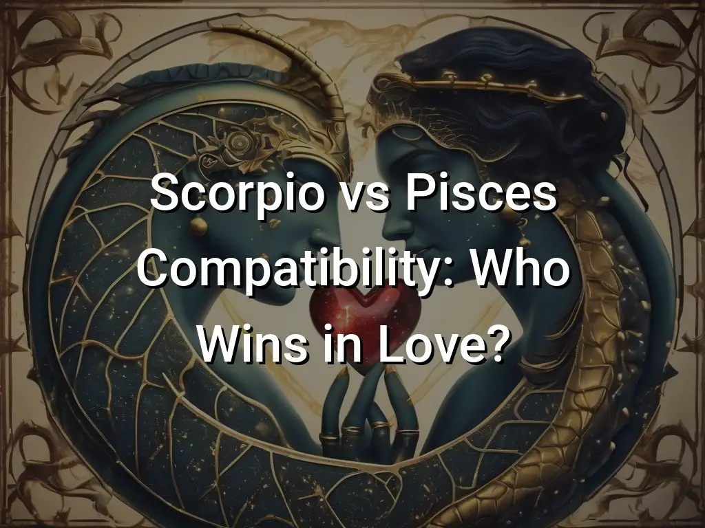 Scorpio vs Pisces Compatibility Who Wins in Love? Symbol Genie