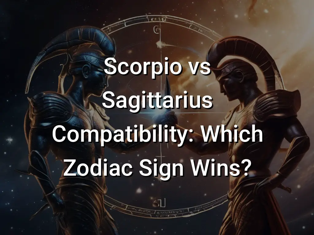 Scorpio vs Sagittarius Compatibility: Which Zodiac Sign Wins? - Symbol ...