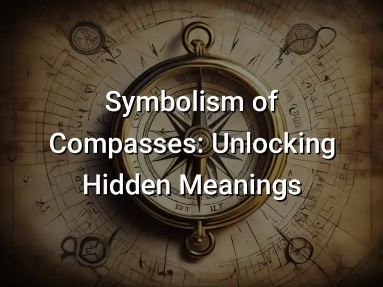 Symbolism of Compasses: Unlocking Hidden Meanings
