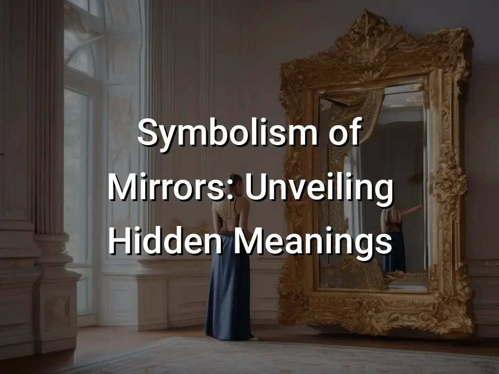 Symbolism of Mirrors Unveiling Hidden Meanings Symbol Genie