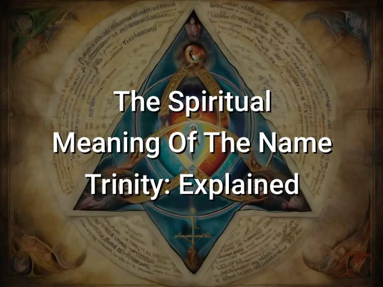 The Spiritual Meaning Of The Name Trinity: Explained - Symbol Genie