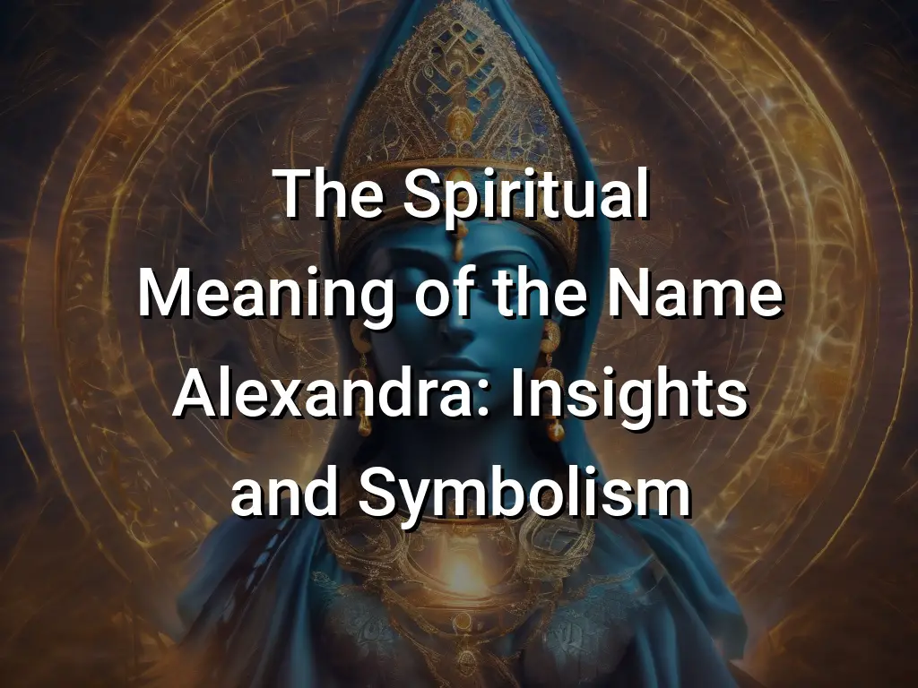 The Spiritual Meaning of the Name Alexandra Insights and Symbolism