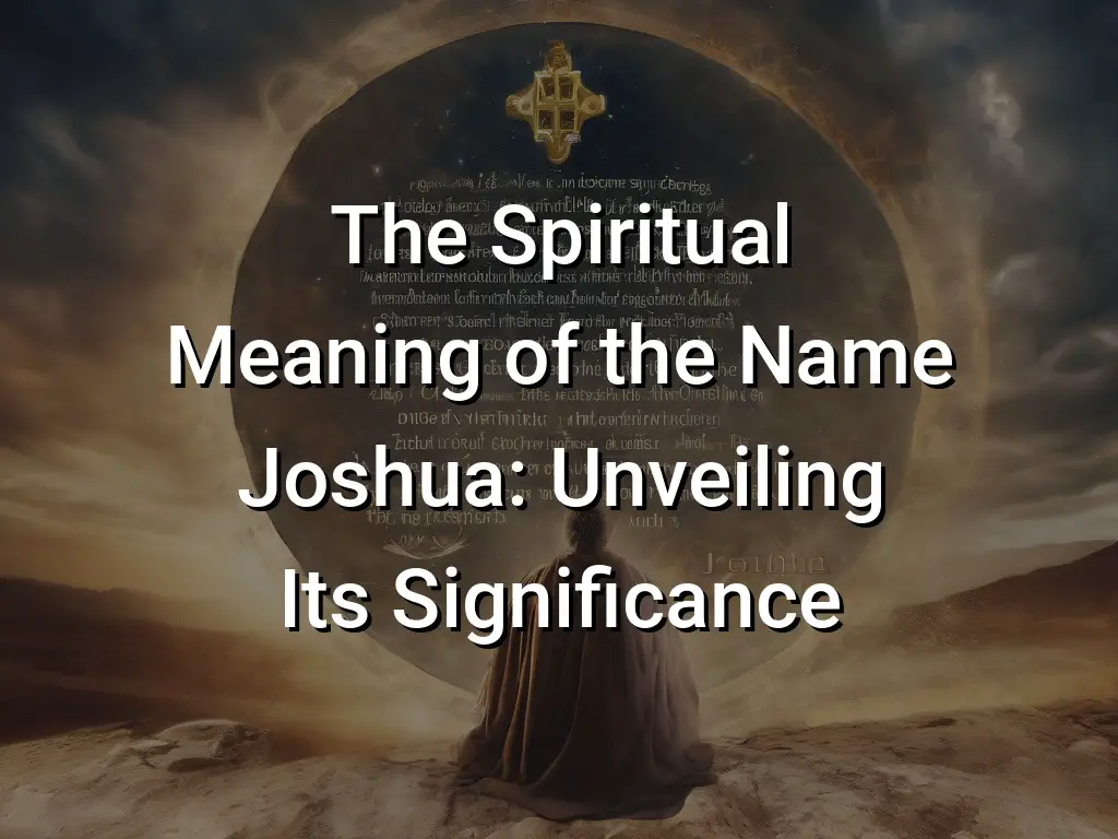 the-spiritual-meaning-of-the-name-joshua-unveiling-its-significance