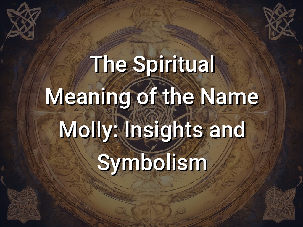 The Spiritual Meaning of the Name Molly: Insights and Symbolism ...