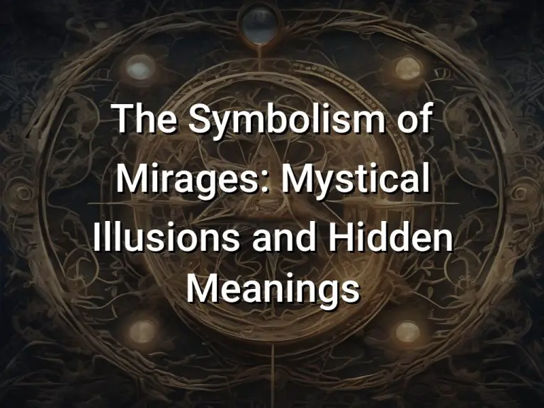 The Symbolism of Mirages Mystical Illusions and Hidden Meanings