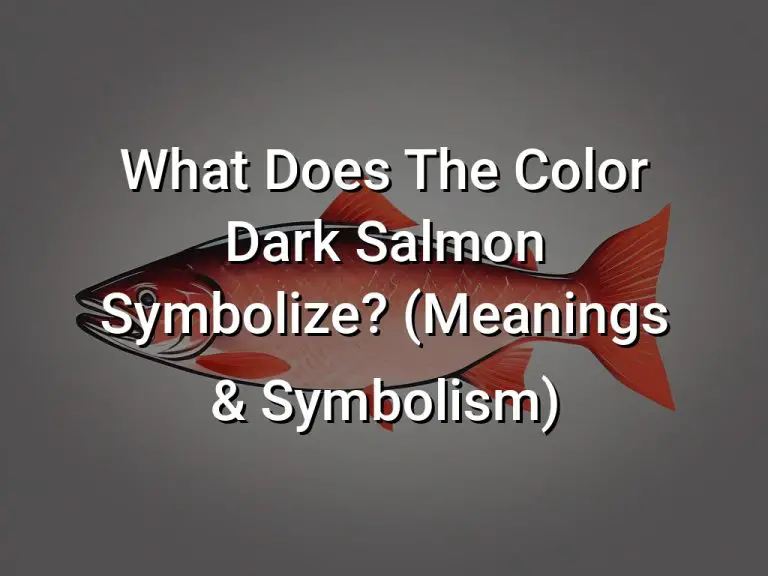 What Does The Color Dark Salmon Symbolize (Meanings  Symbolism)