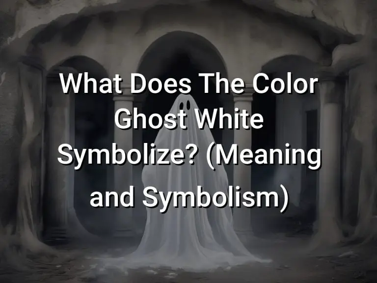 What Does The Color Ghost White Symbolize (Meaning and Symbolism)