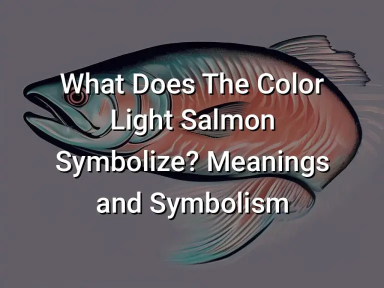 What Does The Color Light Salmon Symbolize Meanings and Symbolism