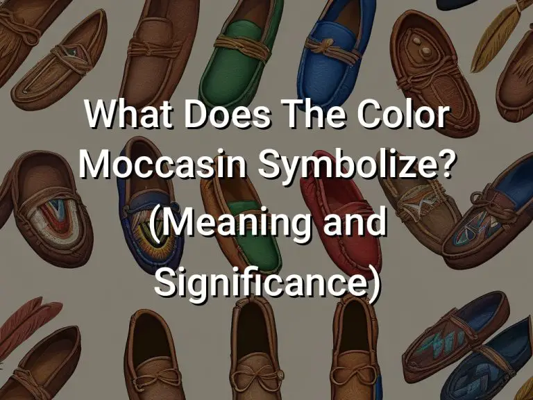 What Does The Color Moccasin Symbolize (Meaning and Significance)