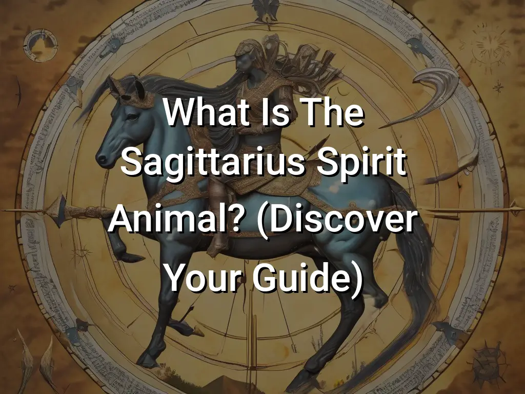What Is The Sagittarius Spirit Animal? (Discover Your Guide) - Symbol Genie