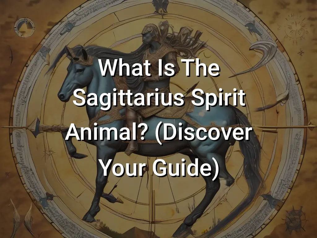What Is The Sagittarius Spirit Animal? (Discover Your Guide) Symbol Genie