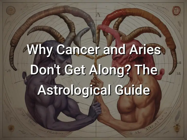 Why Cancer and Aries Don’t Get Along? The Astrological Guide