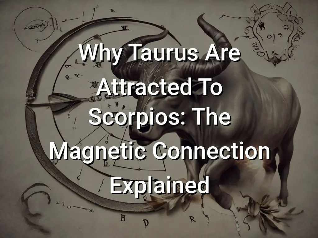 Why Taurus Are Attracted To Scorpios The Magnetic Connection Explained ...