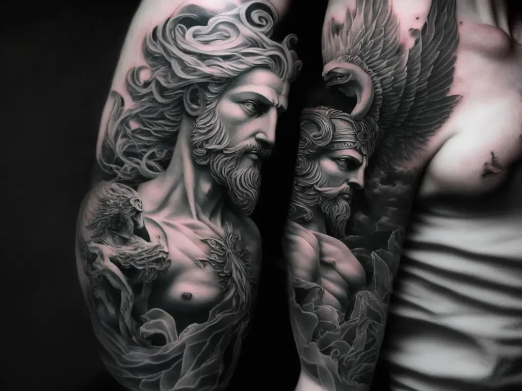 Greek Mythology Tattoo Style Art Persephone Hades Classic  Etsy