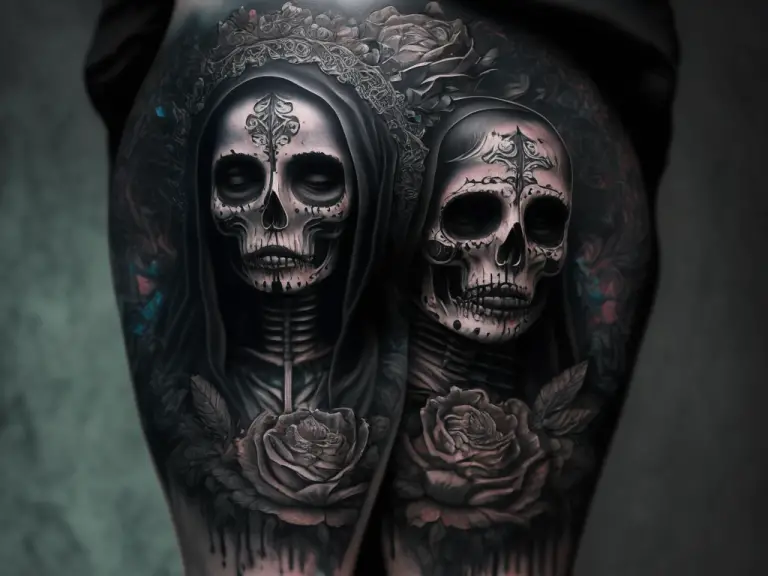 Santa Muerte Tattoo Meaning: Symbolism and Interpretations