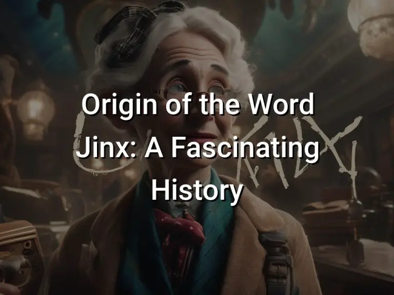 Origin of the Word Jinx: A Fascinating History