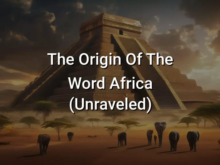 The Origin Of The Word Africa (Unraveled) Symbol Genie