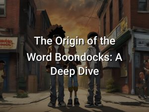 The Origin of the Word Boondocks: A Deep Dive - Symbol Genie