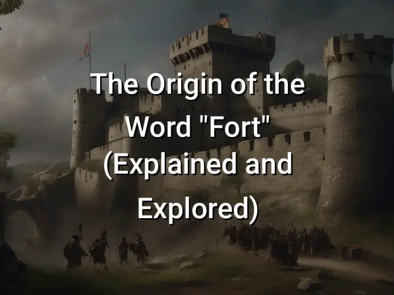The Origin of the Word “Fort” (Explained and Explored)